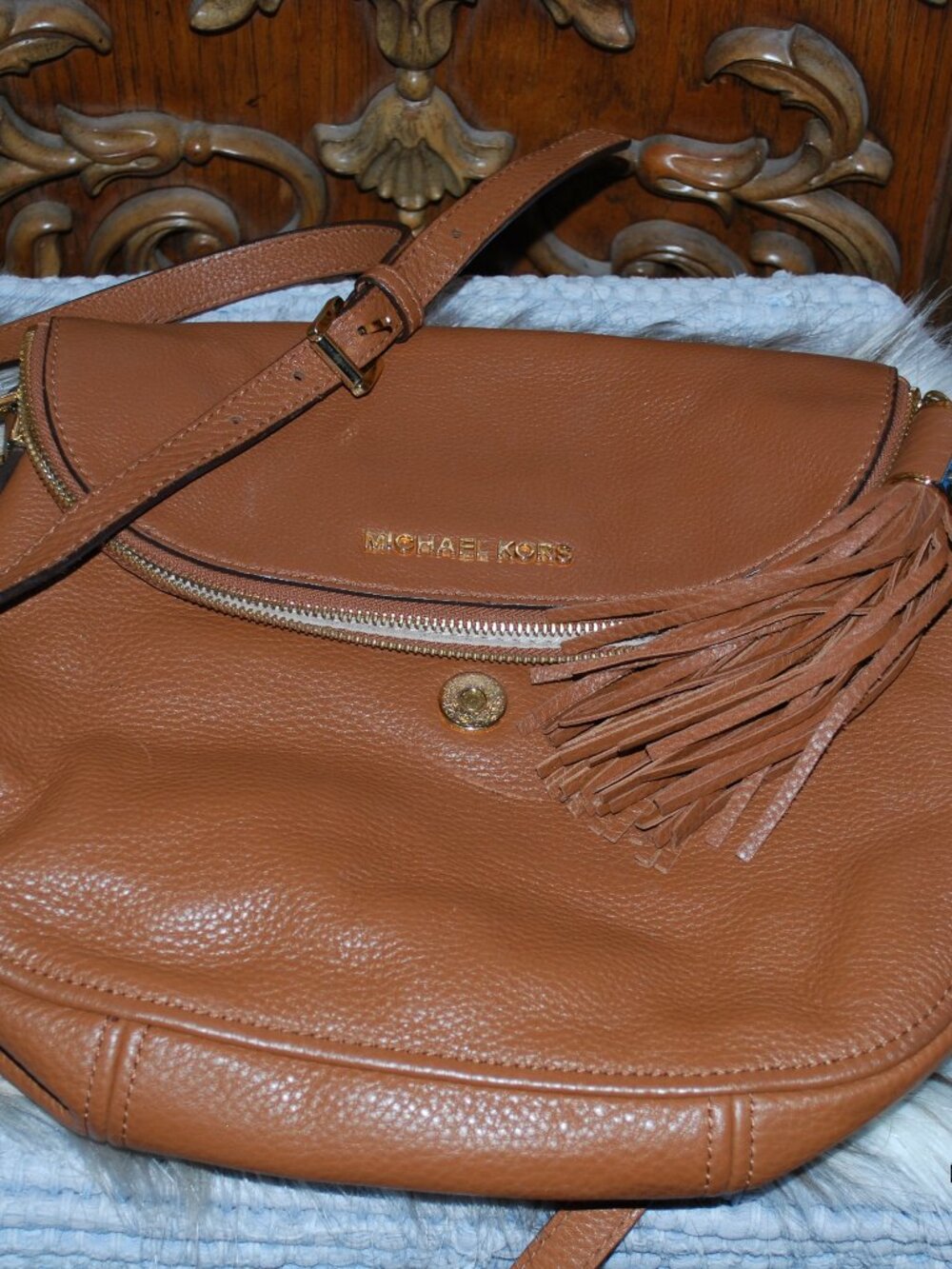 Michael Kors Tan Shoulder Bag
